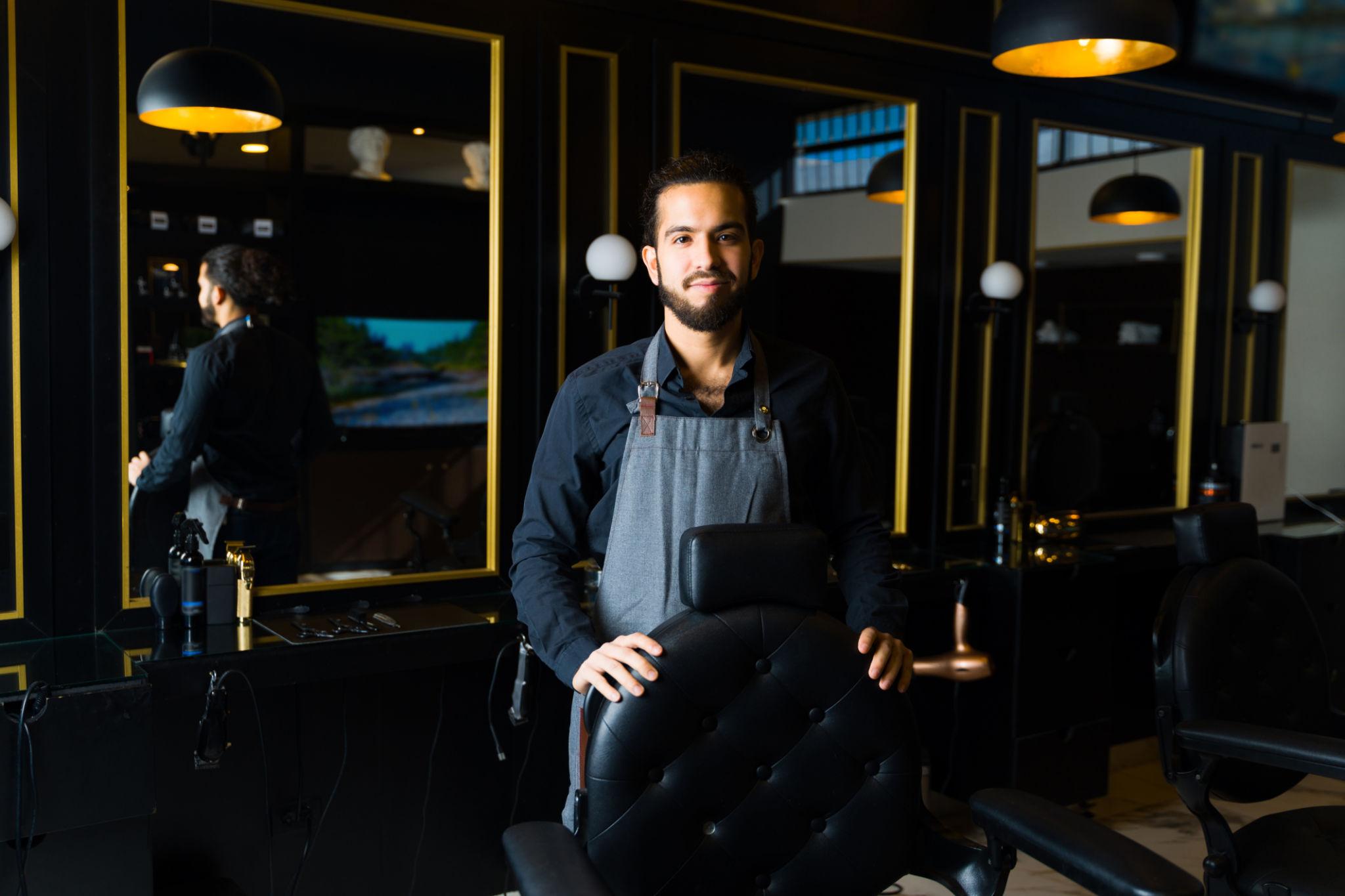 Steven Carter barber portrait